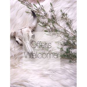 O F F E R S || Welcome